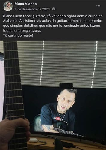 Depoimento autêntico de aluno, print 5